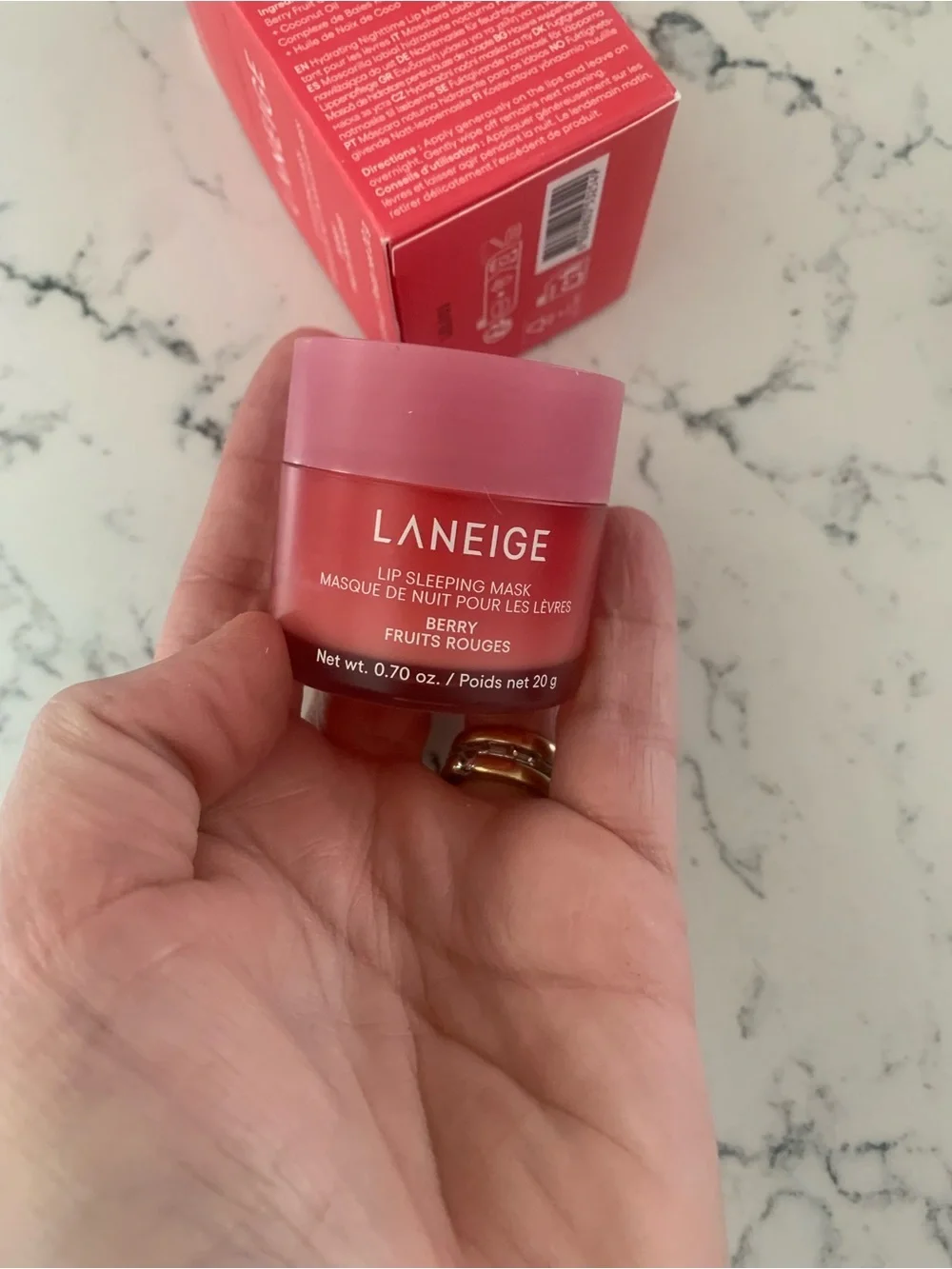 Laniege sleep lip mask berry fruits new